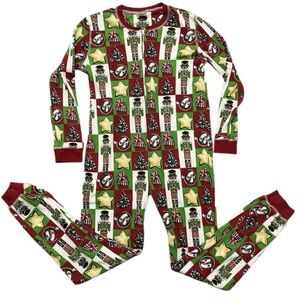 Buc-ees One Piece Christmas Holiday Nutcracker Thermal Pajama Long Johns Sz 3T